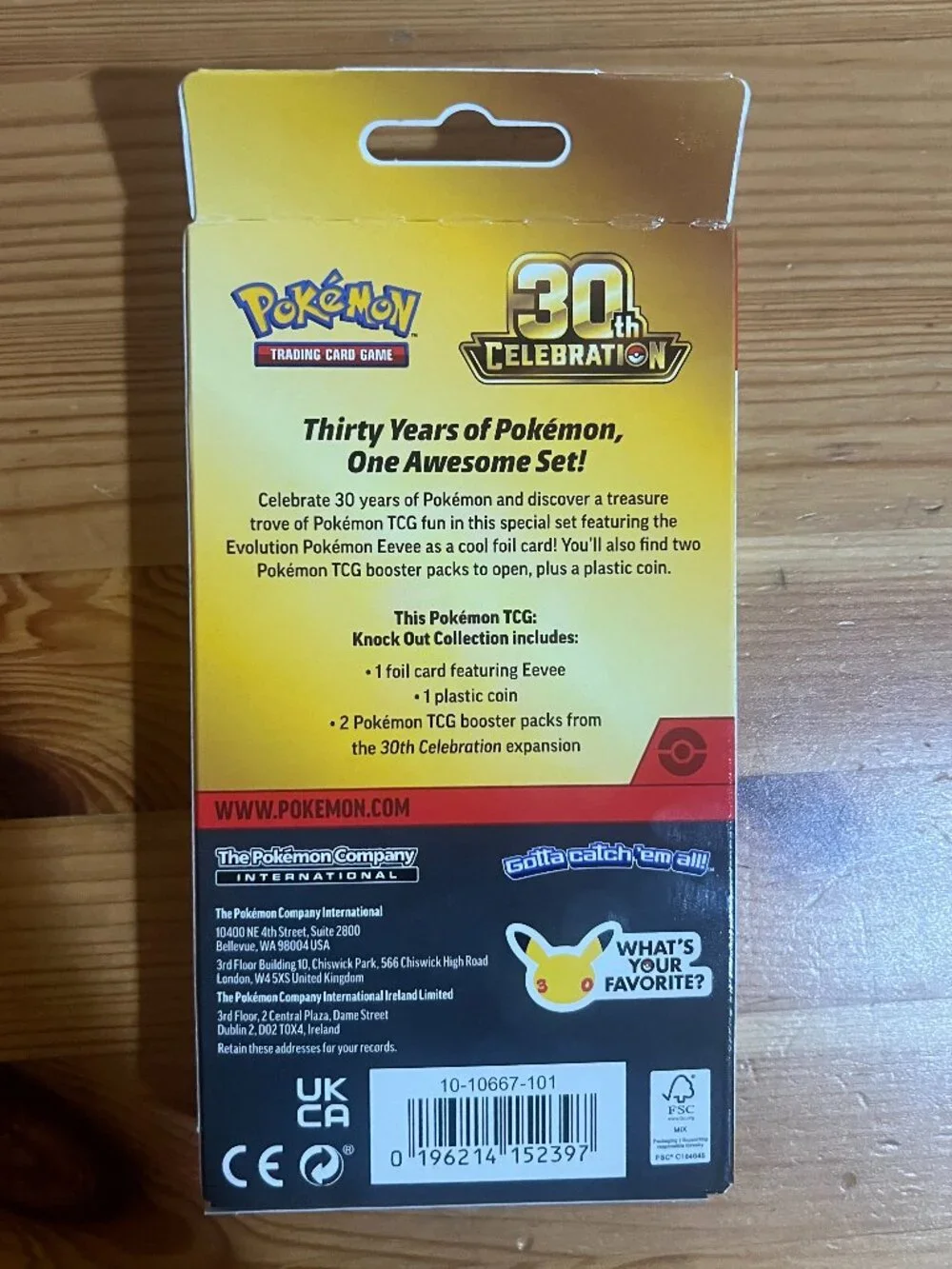 Pokémon TCG: 30th Celebration Knock Out Collection Brand New $35